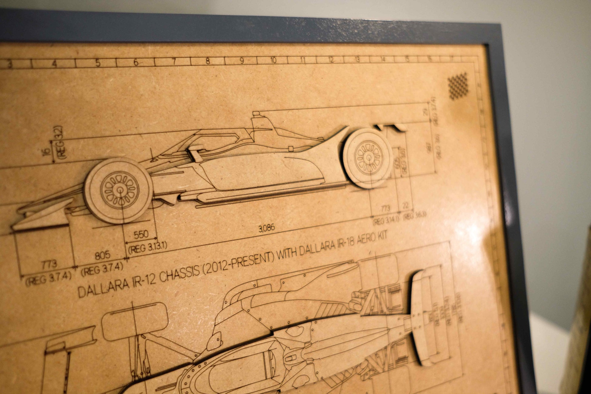 Indy 500 3D wood art – Indianapolis Motor Speedway decor by PayneCraft
