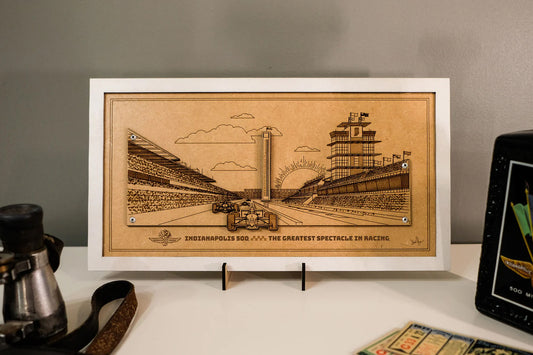 Indianapolis Motor Speedway® “Long Live the Oval” – Officially Licensed Indy 500® Art
